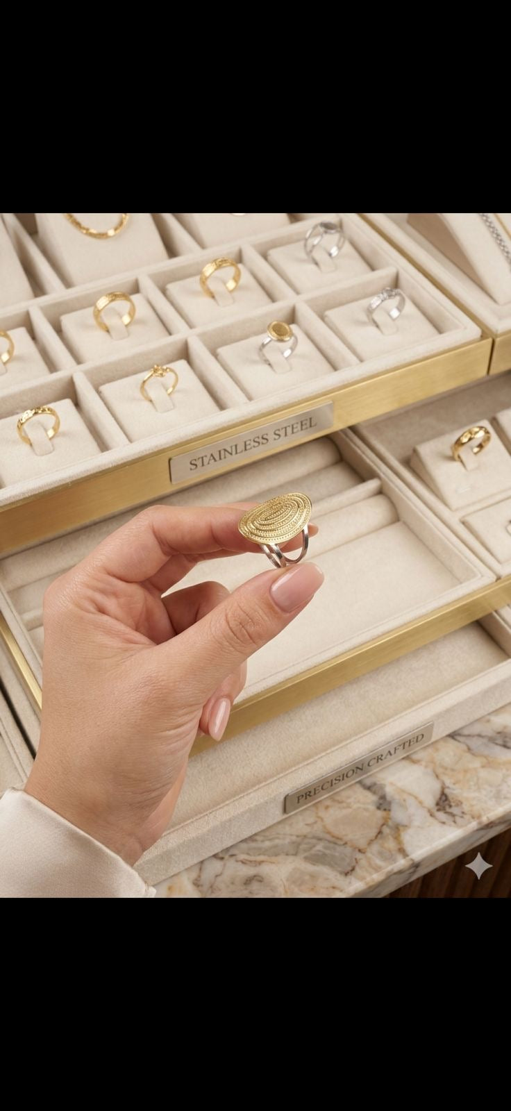 Too tone Chunky Ring