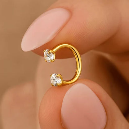 2 stones Nose Ring✨