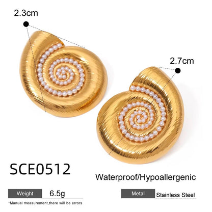 Snail Earrings