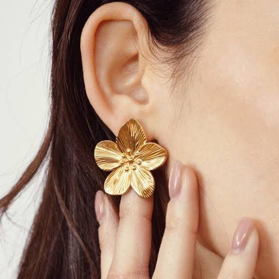 Flower earings