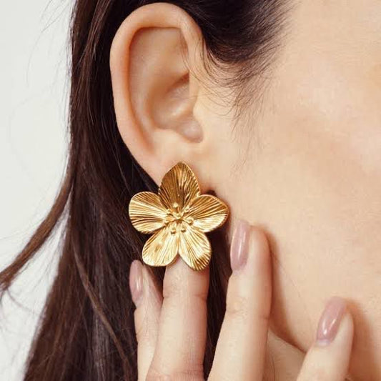 Flower earings