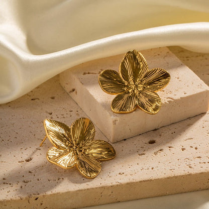 Flower earings