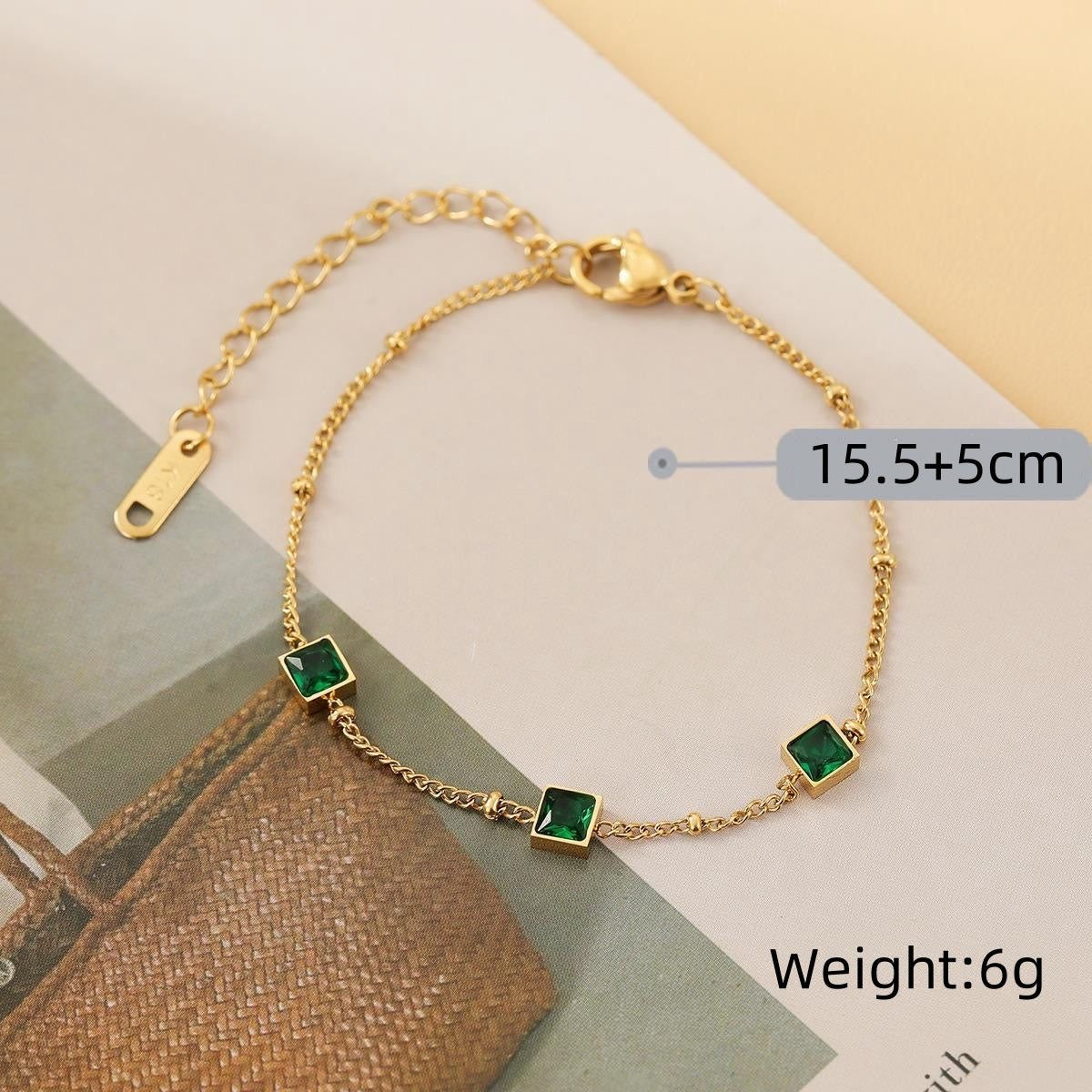 Emerald Bracelet
