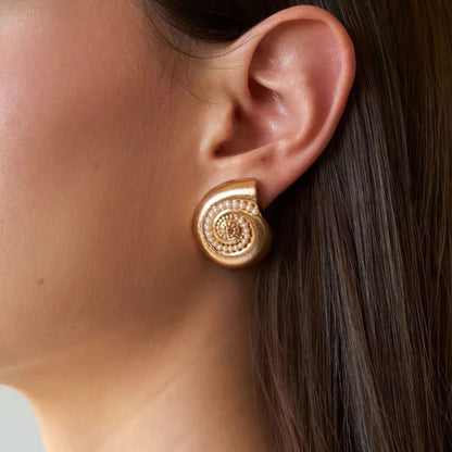 Snail Earrings