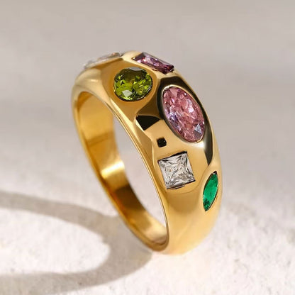 Multi stones Ring