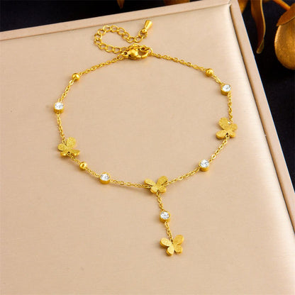 Butterfly rope Anklet