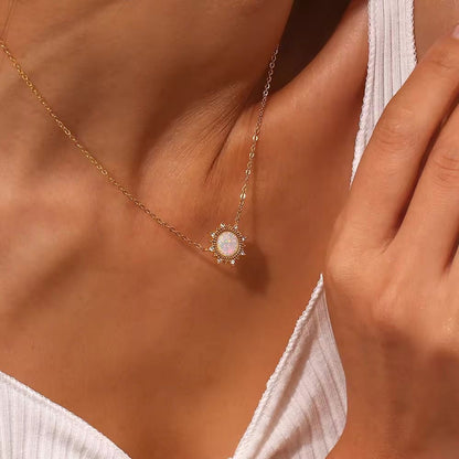Natural Stone necklace