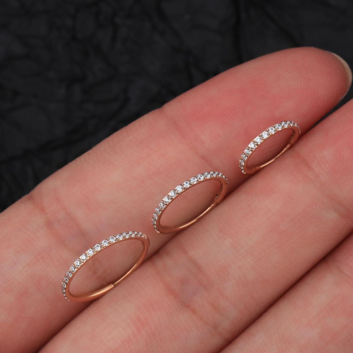 Stone layer Nose ring✨