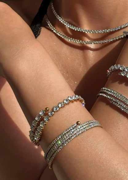 Marquise zircon Hancuff